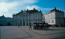 The Royal Danish Guard is a popular tourist attraction 