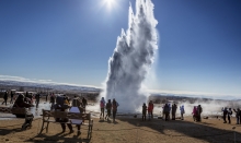 In Iceland the Geysers are a must-see attraction