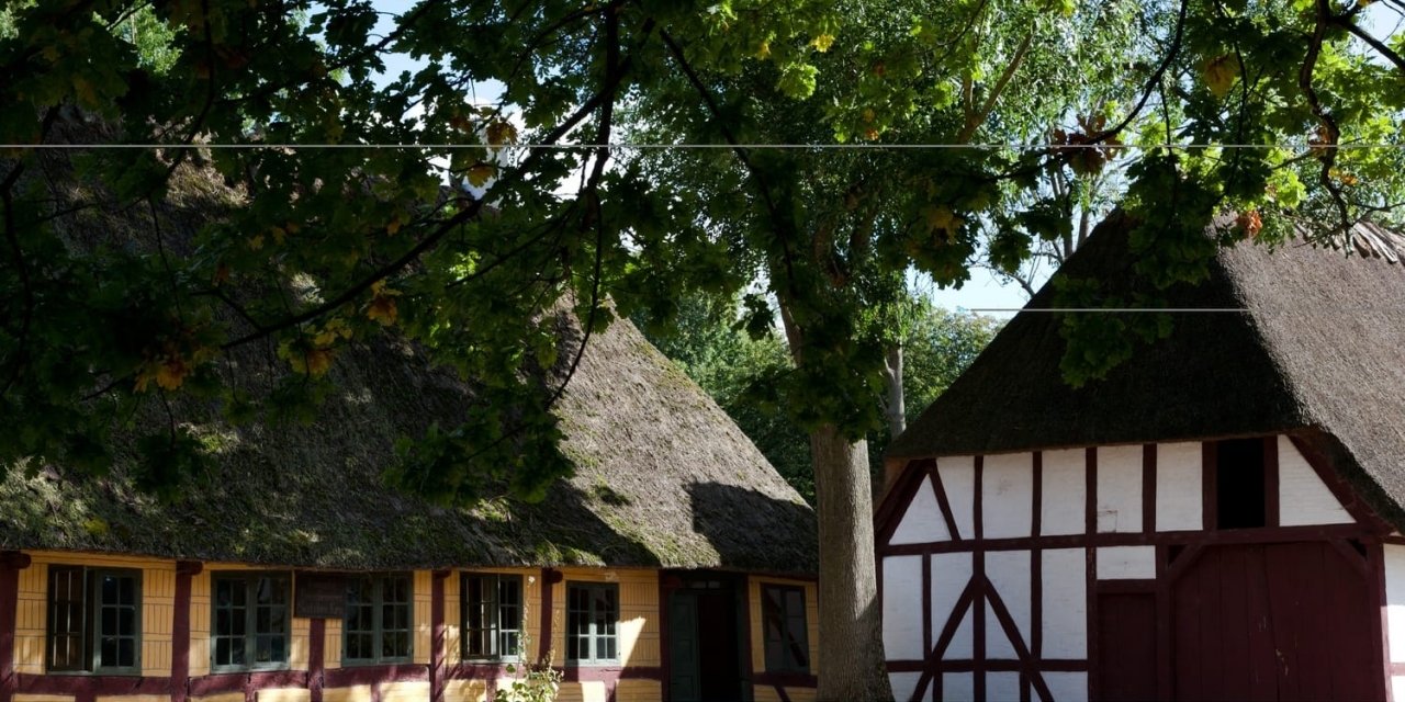 The Funen Village in Odense is a village museum from the time of Hans Christian Andersen 