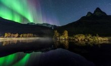 Lyngenfjord is one of the best places to see the Northern Lights