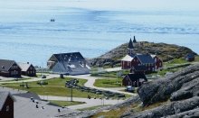 The Nuuk Fjord where you can watch whales