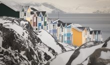 In Nuuk you find beautiful colours