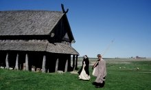 Trelleborg Viking Fortress was build by a danish Viking king Harald Bluetooth